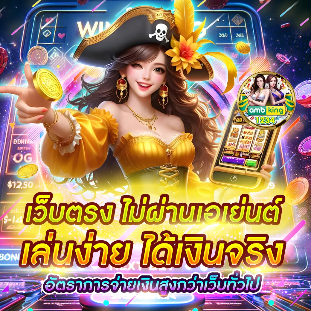 เกมสล็อตถอนเข้าวอลเลท - แบนเนอร์โปรโมชั่น